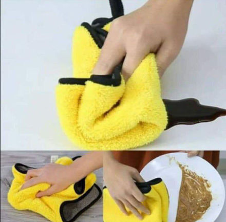Picture of microfibre car cleaning towel