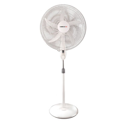 Picture of Daewoo Stand Fan With Remote Control DF50-12SP, 20 inch, 3 Speed, Beige